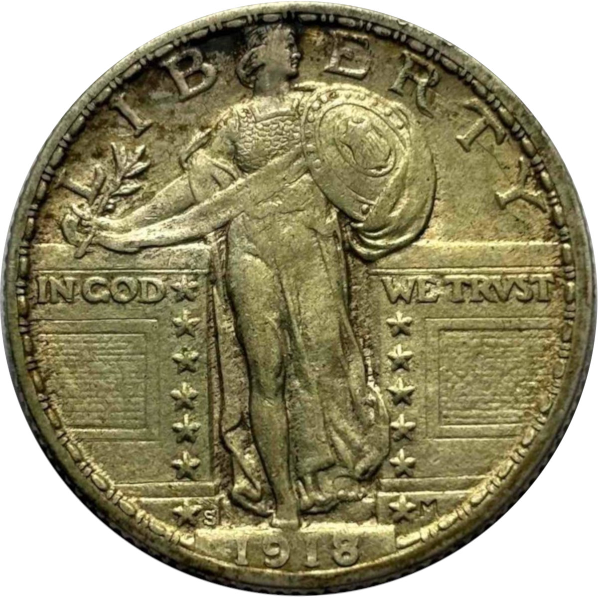 1918-S-25c-Standing-Liberty-Quarter-#1